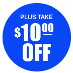 $10.00 off your next order!