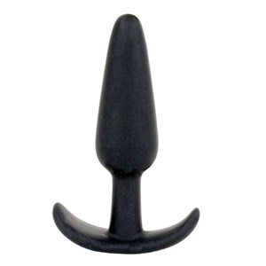 Black anal plug Naughty Silicone Butt Plug