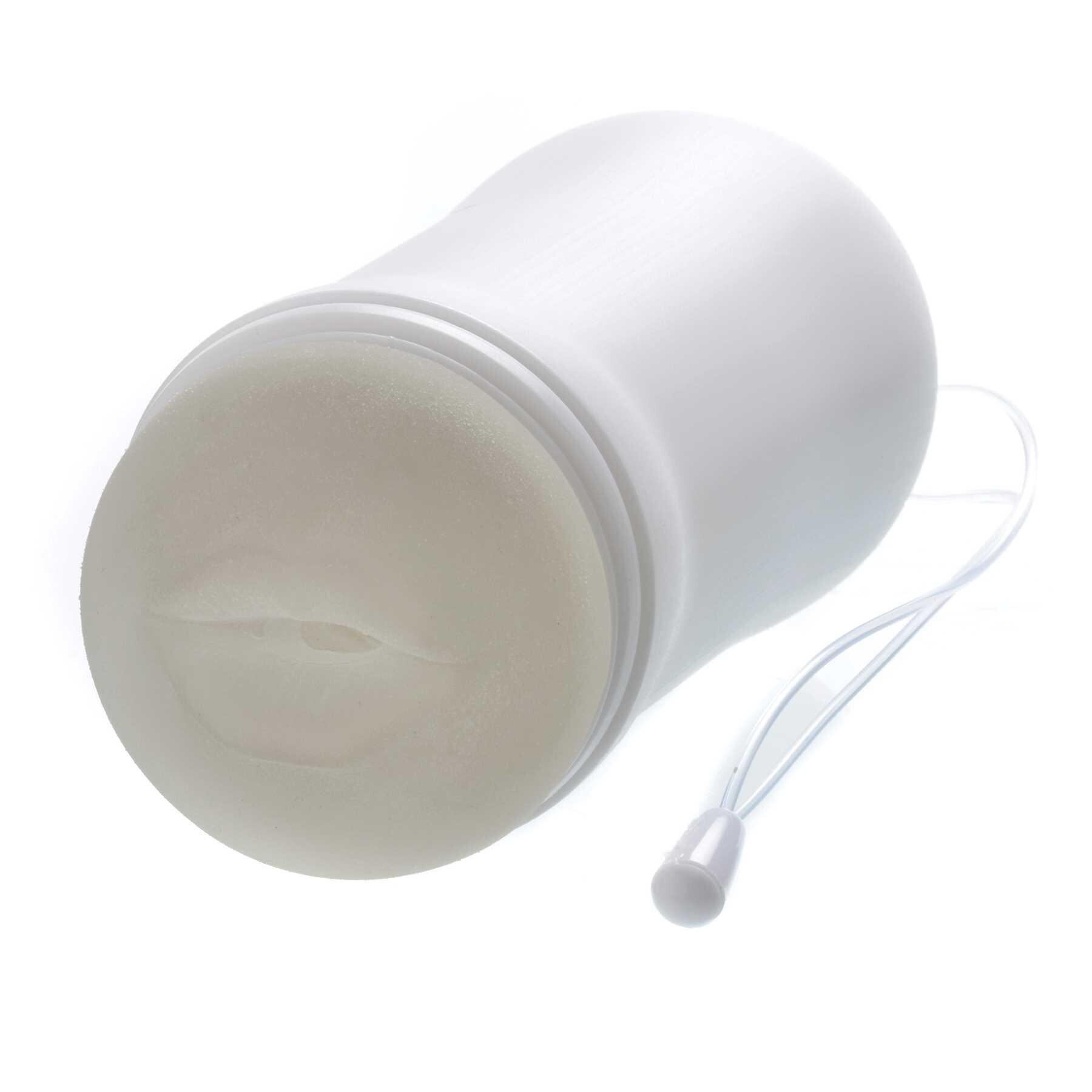 Happy Ending Vibrating Shower Stroker - Mouth male masturbator