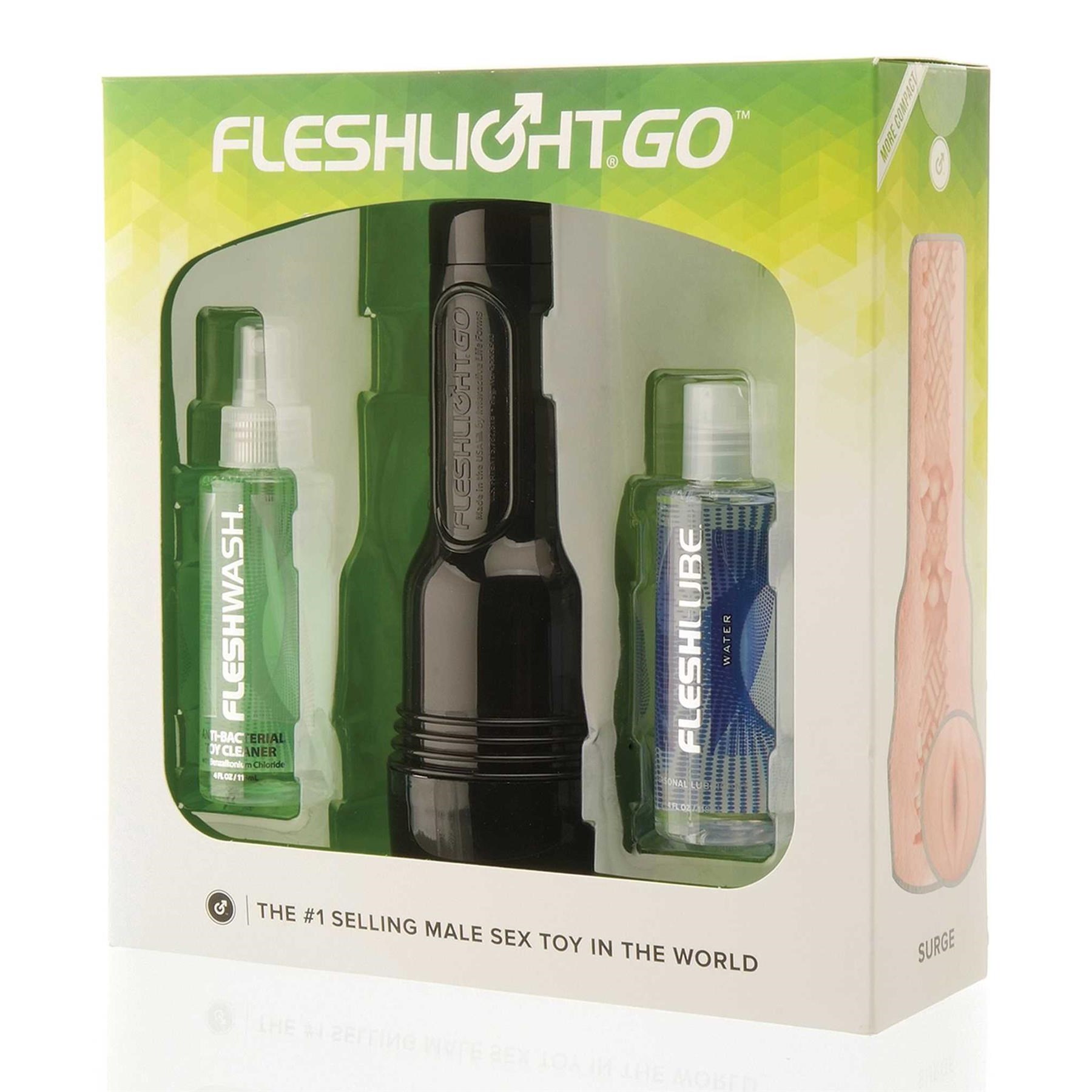 fLESHLIGHT GO PACK SURGE pack male masturbator