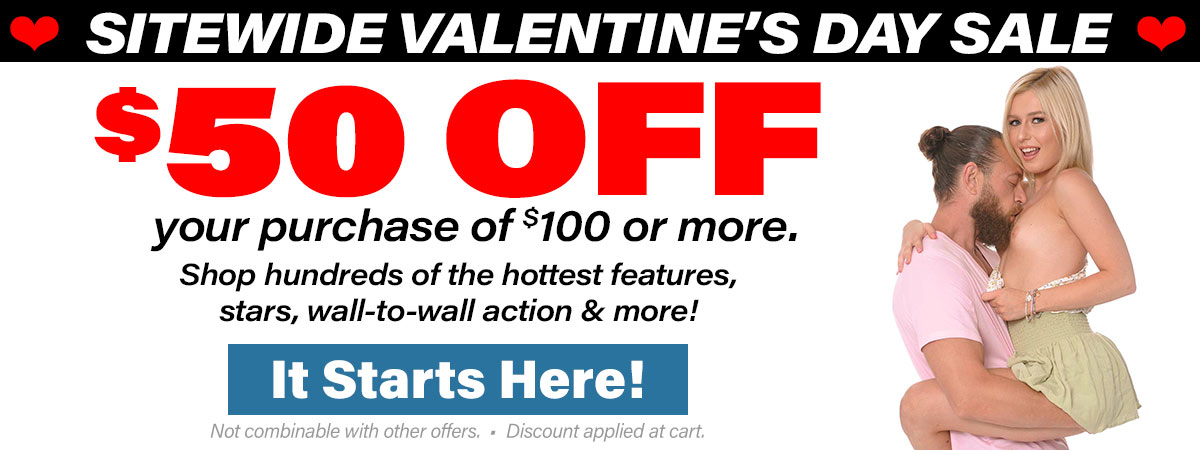 Sitewide-Valentines Day Sale - $50 OFF $100 