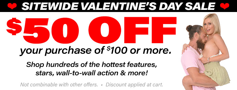 Sitewide Valentine's Day Sale -- Take $50 Off $100 