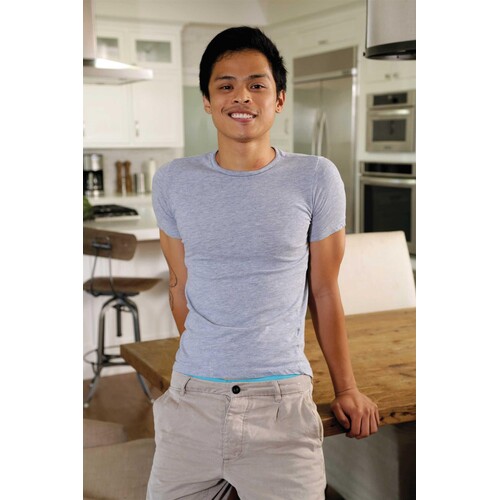 male posed clothed