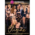 Females posed with two males wearing lingerie climax