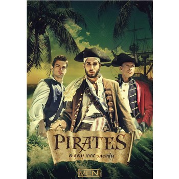 Three males posed in pirate attire pirates