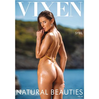 Blonde female posed outdoors wearing swimsuit displaying rear vixen
