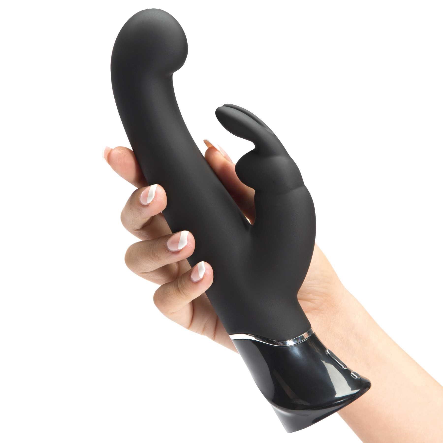 Fifty Shades of Grey Greedy Girl G-Spot Rabbit Vibrator hand held