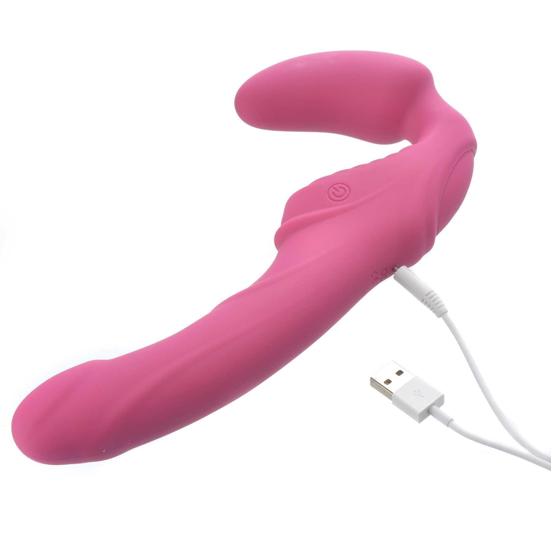 Eve's Vibrating Strapless Strap-On