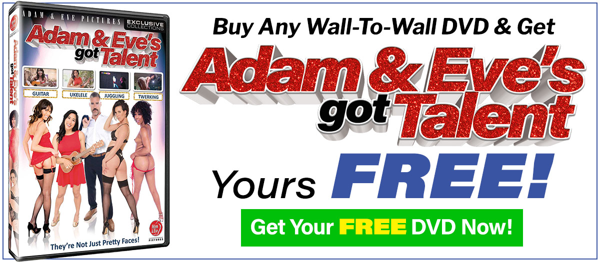 Buy Any Wall-To-Wall DVD & Get Adam & Eve's Got Talent on DVD for FREE!
