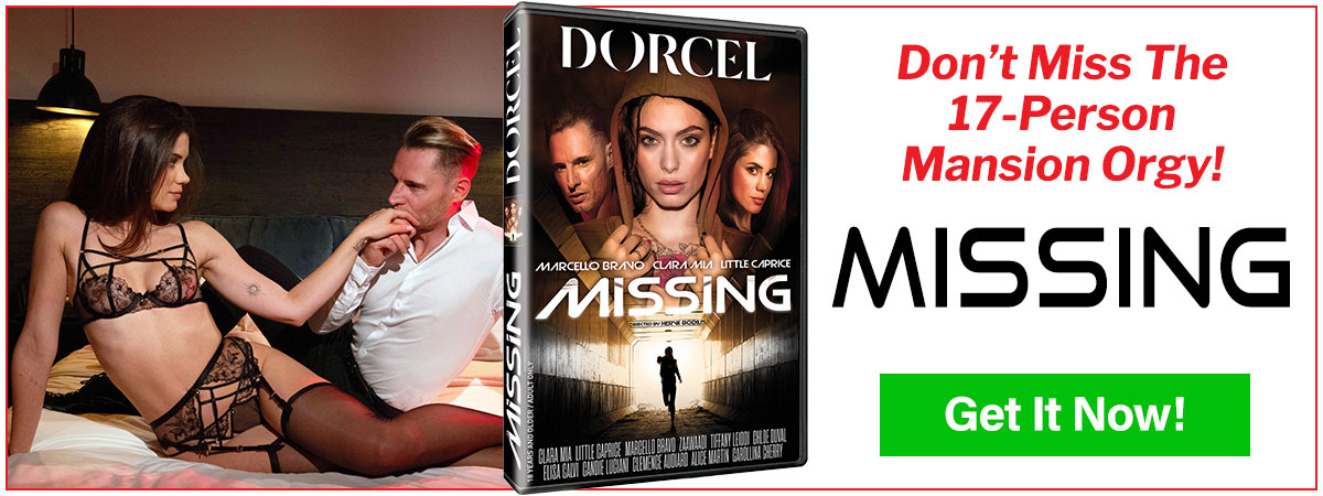 Get The XXX Blockbuster Missing! You Don't Want To Miss The 17 Person Mansion Orgy!