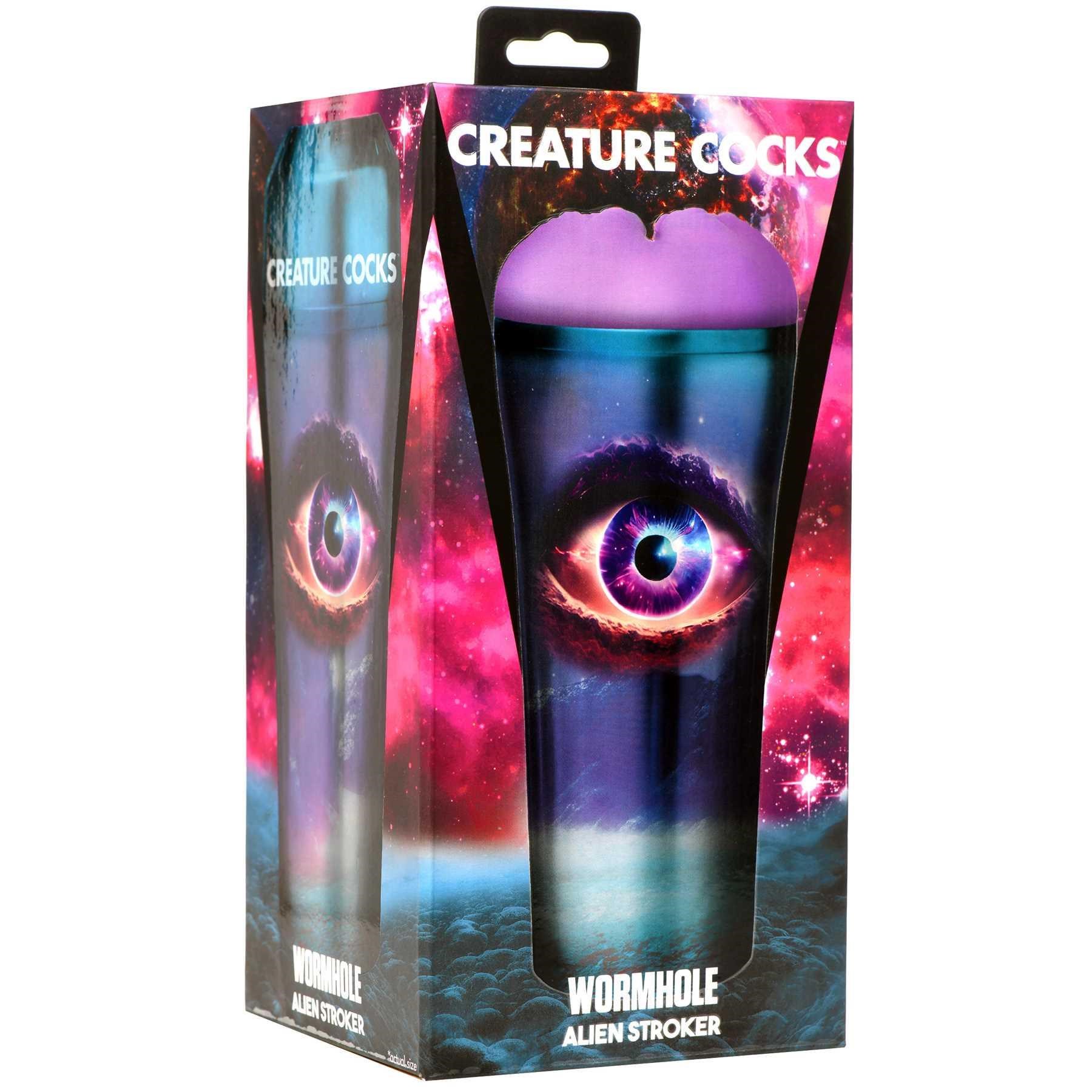 Creature Cocks Wormhole Alien Stroker packaging