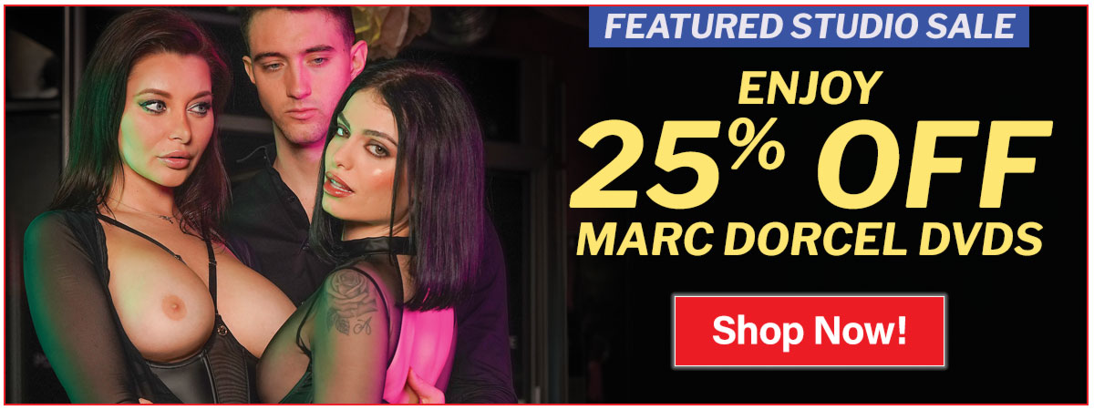 Featured Studio Sale - Enjoy 25% OFF Marc Dorcel DVDs!
